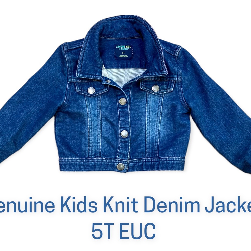 Genuine Kids Knit Jean Jacket